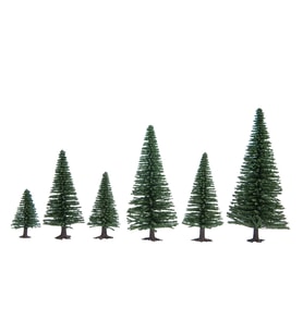 Noch 26920 Çam Ağaçları, 10 Adet, 5-14 cm. Diorama Malzemesi