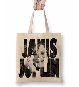 JANIS JOPLIN Bez Çanta Uzun Saplı