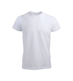 Düz Beyaz Polyester Tişört - Birinci Kalite Unisex Tişört