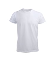 Düz Beyaz Polyester Tişört - Birinci Kalite Unisex Tişört
