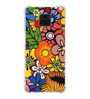 PrintiFy Xiaomi Redmi Note 9 Pro Uyumlu Retro Color 2 Baskılı Şeffaf Köşe Korumalı Antişok Kılıf
