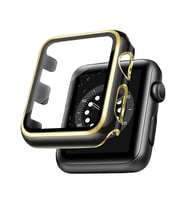 BİNANO APPLE WATCH 42MM STAR KASA VE EKRAN KORUYUCU GOLD