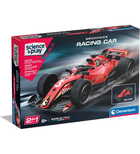 Clementoni Mekanik Laboratuvarı Racing Car (Krem)