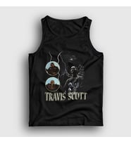 Presmono Unisex Siyah Loop Astroworld Travis Scott Atlet 42986tt