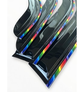 Suzuki Swift Cam Rüzgarlığı Renkli Kromlu 2018 Ve Üzeri 4-Lü
