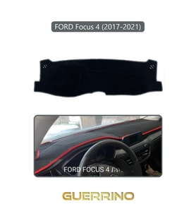 FORD Focus 4 (2017-2021)TORPİDO KORUMA HALISI GRİ KENAR