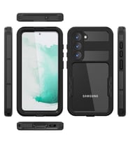 Galaxy S23 Kılıf 1-1 Su Geçirmez Kılıf (Siyah)