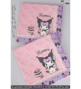 DEKOMUS İLE LİSANSLI KUROMI 12'Lİ PEÇETE TAKIMI