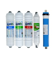 Aquames - Puretech 5'li Filtre Seti Membranlı
