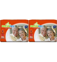 FreshLife Yetişkin Hasta Bezi Bel Bantlı L - Large - Büyük 60 Adet (2PK*30)