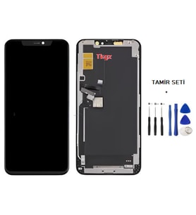 iPhone 11 PRO MAX Uyumlu Lcd Ekran Dokunmatik Lcd (GX MARKA) + TAMİR SETİ
