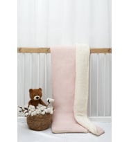 Bebek Battaniyesi İçi Welsoft Peluş Dışı Örgü Pike (90X110)