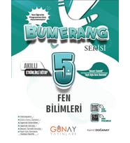 Günay Yayınları 5. Sınıf Fen Bilimleri Bumerang Etkinlikli Defter 