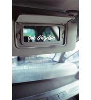 4 Adet 8x2cm Çok Güzelsin Araba Güneşlik Ayna Yazısı Etiket Sticker