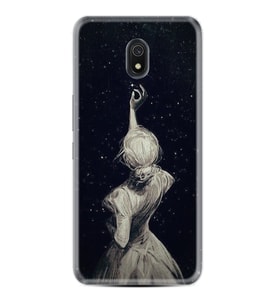 Xiaomi Redmi 8A 8 Pro 9C 9T 10C 11T Pro Kılıf Desenli Silikon Star Woman 1332