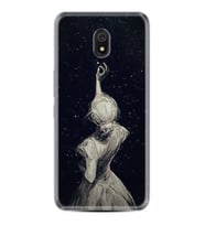 Xiaomi Redmi 8A 8 Pro 9C 9T 10C 11T Pro Kılıf Desenli Silikon Star Woman 1332