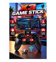 Çift Analog Joystick 14 Tuşlu Bluetooth Oyun Kumandası – Android ve Retro Oyun Desteği