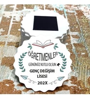 Magnet Hediyelik - 24 Kasım Öğretmenler Günü Hediyesi Hatıra Magnet