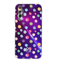 PrintiFy Huawei Nova 5T ile Uyumlu Water Color 6  Kamera Korumalı Şeffaf  Kılıf
