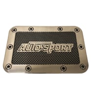 Renault 9 Autosport 18x12 cm Depo Kapağı Kaplaması Krom
