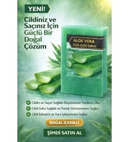 Herbliss Aloe Vera & Kojik Asit Sabun Doğal - Katkısız Saç ve Cilt Canlandırıcı & Nemlendirici