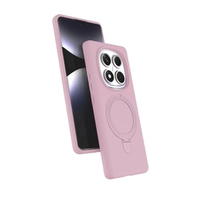 Redmi Note 14 Pro 5G Regal Magsafe Standlı Kapak - Açık Pembe