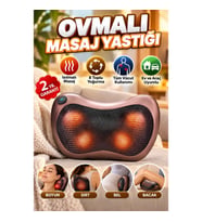 8 Toplu Isıtmalı Yoğurma Masaj Yastığı – Ev ve Araç İçin