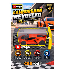 21106 Burago Lamborghini Revuelto 1:24 Turuncu -canrodi