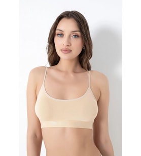 Giyim İp Askı Bambu Büstiyer Kadın 940