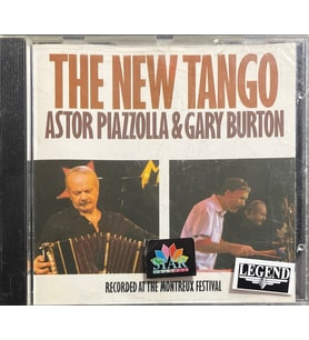 (Müzik CD sidir - Plak Değildir) CD The New Tango Astor Piazzolla And Gary Burton CD