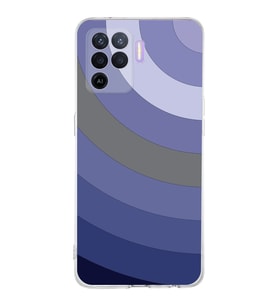 PrintiFy Oppo Reno 5 Lite Uyumlu Kamera Korumalı Renk Cümbüşü D Tasarımlı Şeffaf Silikon Kılıf