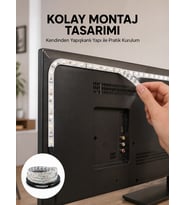 Uzaktan Kumandalı LED TV Arka Işık Şeridi Yeni Nesil