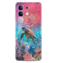 Vivo Y29 Kılıf Boutique Baskılı Resimli Kaplumbağa Pcode -065