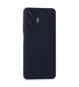 Realme C55 Kılıf Nano içi Kadife Silikon - Lacivert