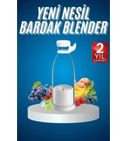 Meyve Sıkacağı Taşınabilir Usb Elektrikli Blender Mini