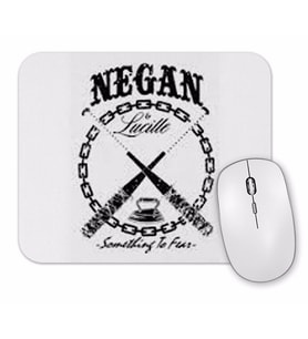 The Walking Dead Negan Rick Carl Mouse Pad