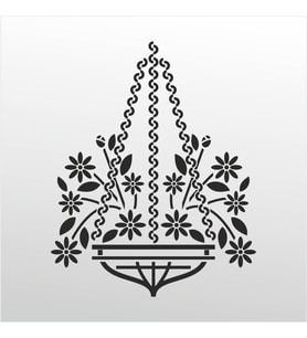 Folyo Sticker Çiçek Deseni ADKPQUY342 90 cm uzunluk (Karışık)
