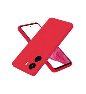 Durukar® Redmi 13C Kılıf First Silikon - Kırmızı