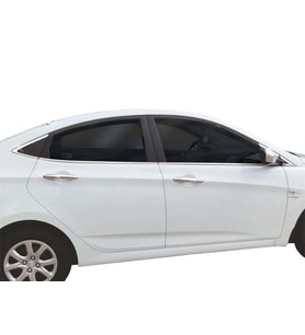 Hyundai Accent Uyumlu Blue Rb Cam Çıtası 10 Parça Krom 2011 Ve Sonrası