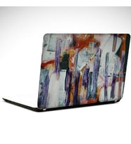 Mor Şeritler Laptop Sticker 15.6 inch (38X27CM)