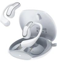 JT3 Bluetooth 6.0 Open Ear OWS Kablosuz Bluetooth Kulaklık 14.2mm Sürücü Kulak Kancalı Açık Spor Kulaklığı 90 saat Pil Ömrü Beyaz