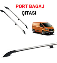 CUSTOM kısa şase GRİ PORTBAGAJ TAVAN ÇİTASI 2012 2013 2014 2015 2016 2017 2018 2019 2020 2021
