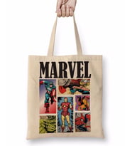 Marvel 08 Bez Çanta Uzun Saplı