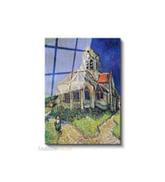 Dikey Cam Tablo Salon Duvar Tablosu Dikey Cam Vangogh 35 Yeni Ev Hediyesi Ofis Tablosu