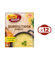 Bizim Mutfak Sehriyeli Tavuk Corbası 51 gr x 12 Adet