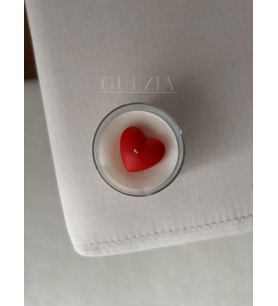 Love Candle  Kalp Mum  150 g