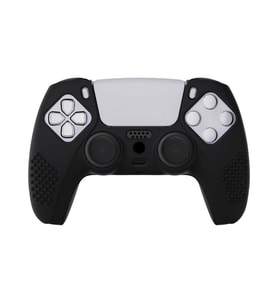 Cosmostech PS5 Controller Joystick Oyun Kolu Gamepad Uyumlu - Silikon Koruyucu Cover S (Siyah)