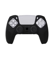 Cosmostech PS5 Controller Joystick Oyun Kolu Gamepad Uyumlu - Silikon Koruyucu Cover S (Siyah)