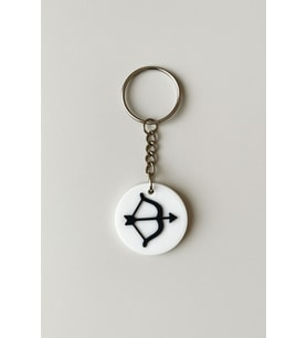 Yay Burcu NFC Anahtarlık – Akıllı Temassız Bağlantı Özellikli Burç Anahtarlığı (3,5 cm)
