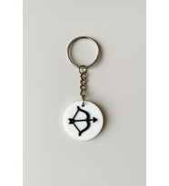 Yay Burcu NFC Anahtarlık – Akıllı Temassız Bağlantı Özellikli Burç Anahtarlığı (3,5 cm)